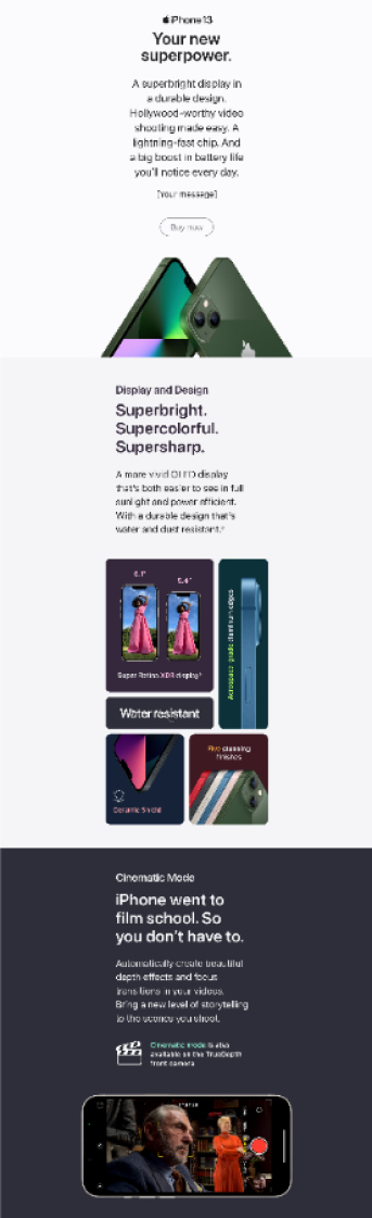 Bottom description image for Apple showcase